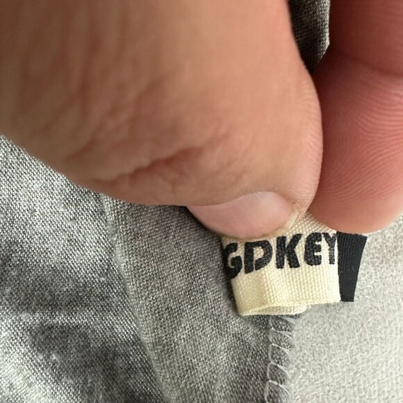 Loose Fit GDKEY Womens Heather Gray Long Sleeve Tunic Sweater Size M - Picture 4 of 5